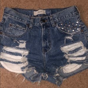 GAP vintage jean shorts